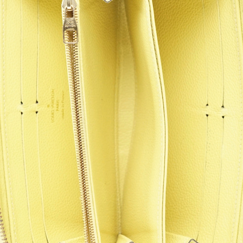Louis Vuitton Zippy Wallet Yellow