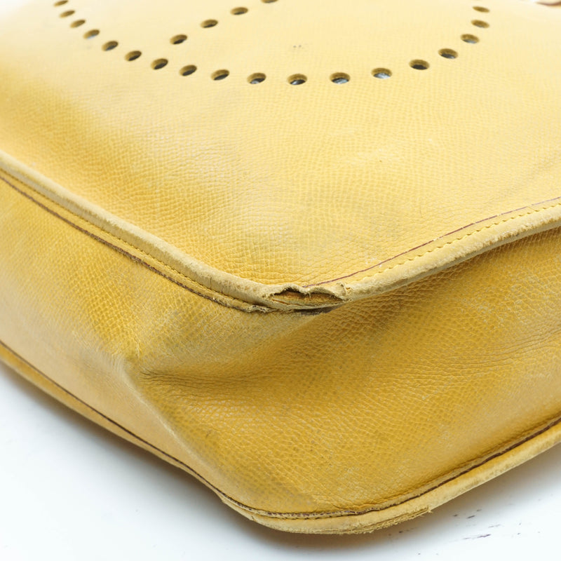 Hermes Evelyn Shoulder Bag Yellow