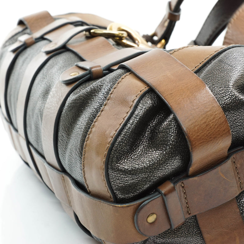 Chloe Kerala Hand Bag Leather Black