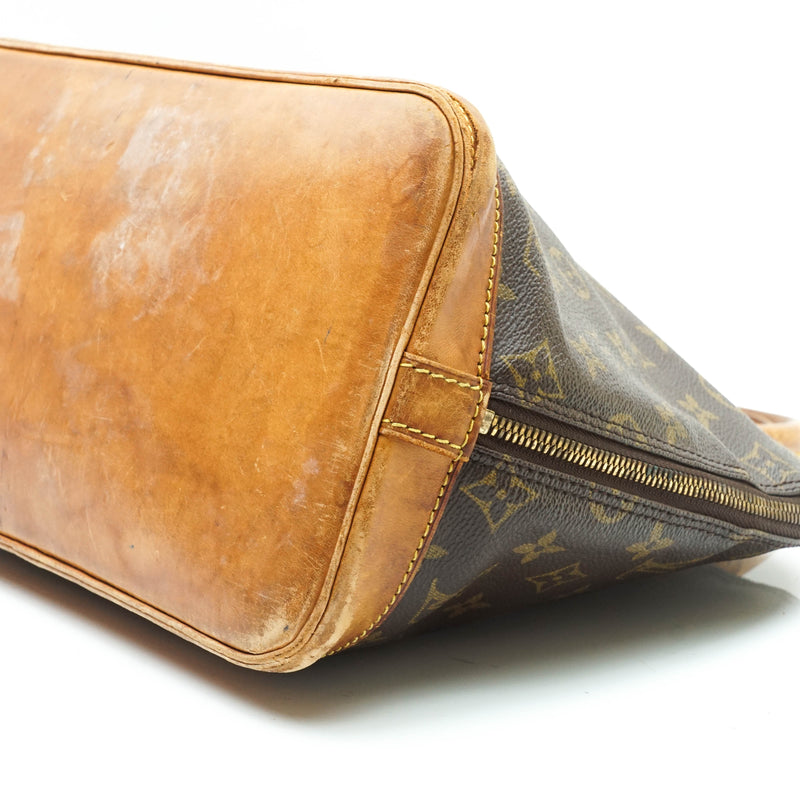 Louis Vuitton Alma Hand Bag Brown
