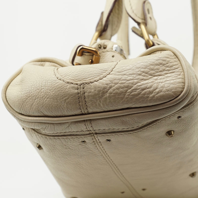 Chloe Paddington Shoulder Bag Cream