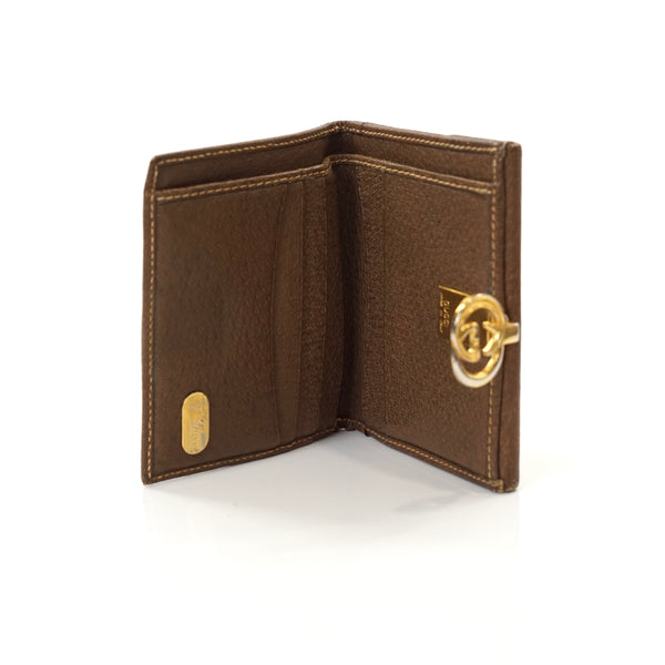 Pre-loved authentic Aut Gucci Sherry Small Wallet Canvas sale at jebwa.