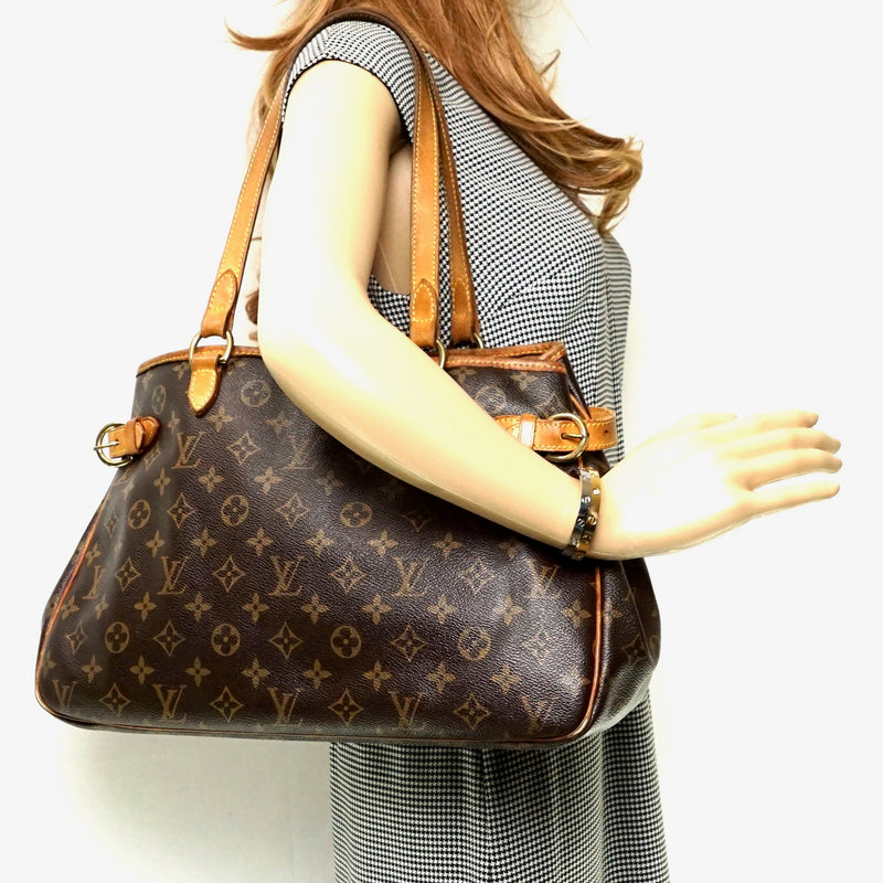 Louis Vuitton, Bags, Authenticlouis Vuitton Batignolles Horizontal  Monogram Brown