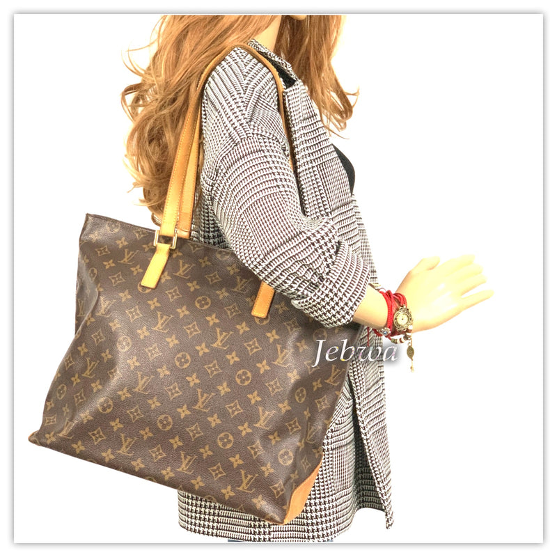 Pre-loved authentic Louis Vuitton Cabas Mezzo Tote Bag sale at jebwa