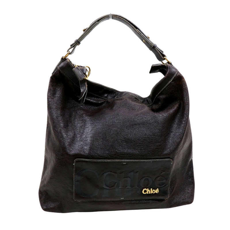 Chloe Dark Brown Shoulder Bag