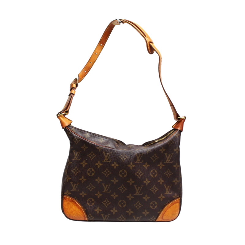 Shop for Louis Vuitton Monogram Canvas Leather Boulogne 30 PM Bag