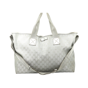 Gucci Gg Light Gray Large Jacquard