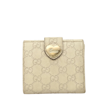 Gucci Wallet White Leather