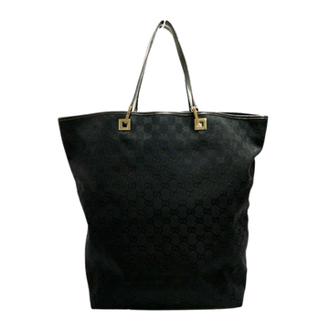 Gucci Gg Jacquard & Leather Tote