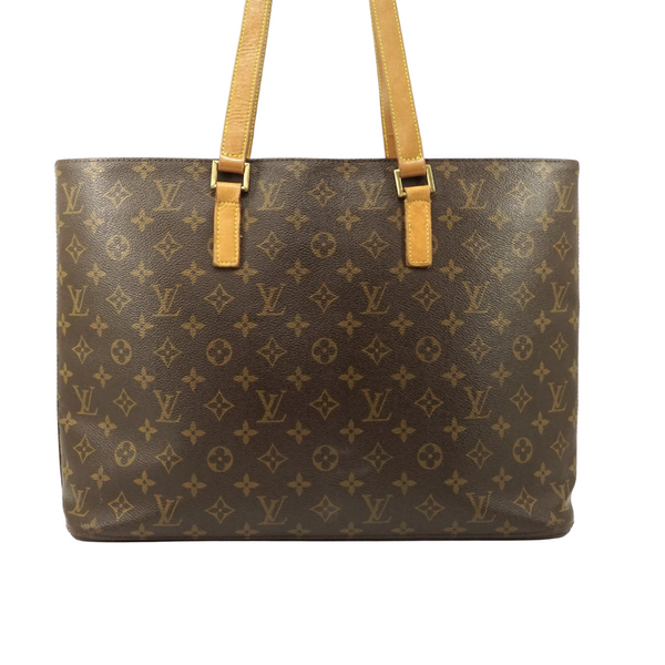 Pre-loved authentic Louis Vuitton Luco Shoulder Tote sale at jebwa