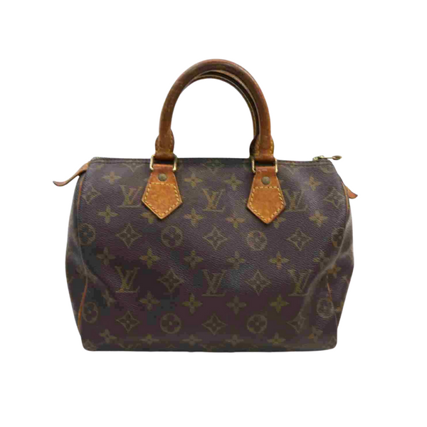 Pre-loved authentic Louis Vuitton Speedy 25 Brown Hand sale at jebwa