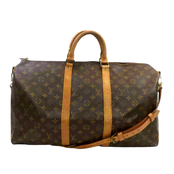 Pre-loved authentic Louis Vuitton Keepall 50 sale at jebwa