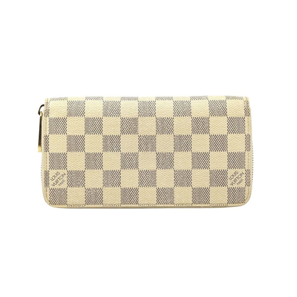 Pre-loved authentic Louis Vuitton Zippy Wallet White sale at jebwa
