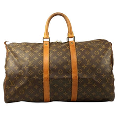 Pre-loved authentic Louis Vuitton Keepall 45 Boston sale at jebwa