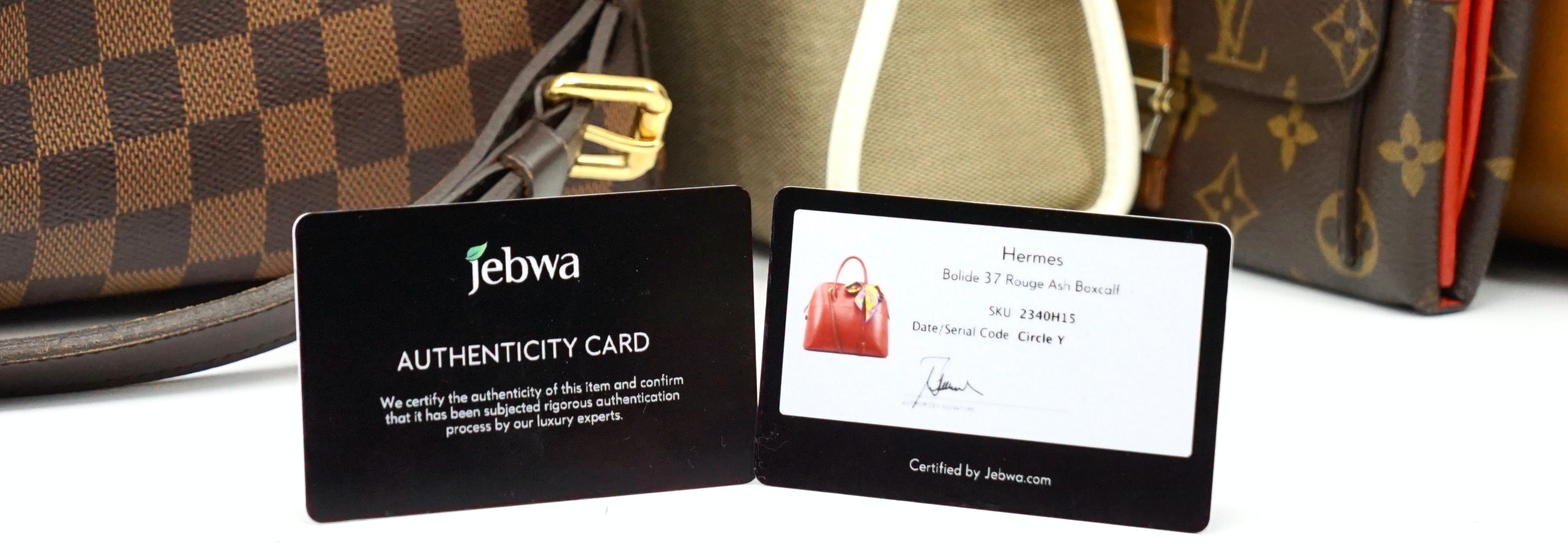 Assorted Luxury Brand Authenticity Card