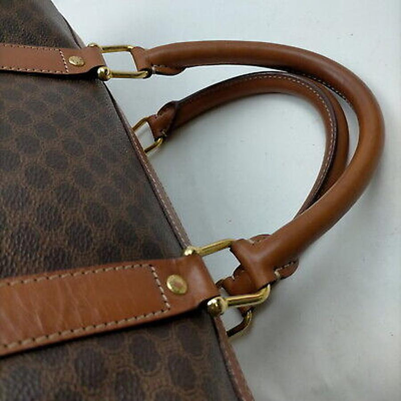 Celine Travel Bag Brown Leather