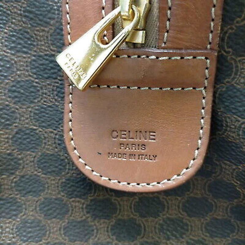 Celine Travel Bag Brown Leather