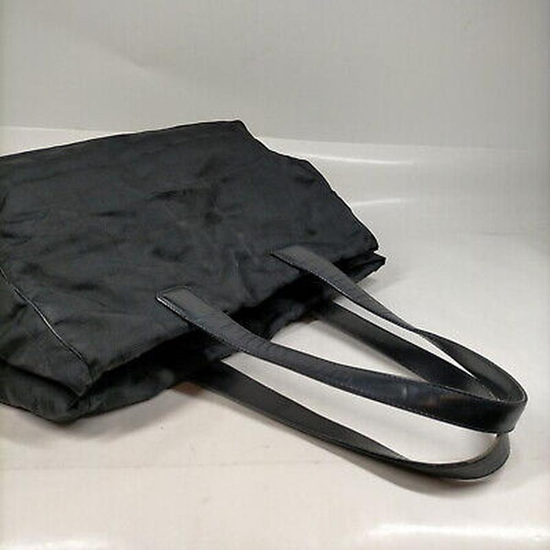 Chanel Shoulder Bag Black Nylon