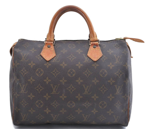 Louis Vuitton Speedy 30 Satchel Bag