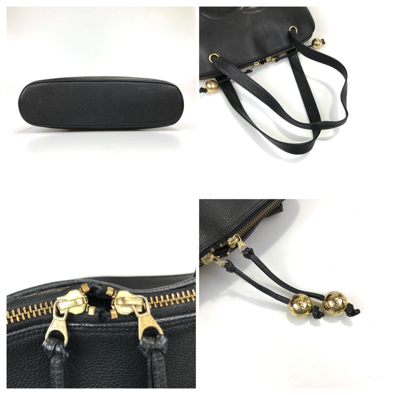 Chanel Coco Mark Black Bag Handbag