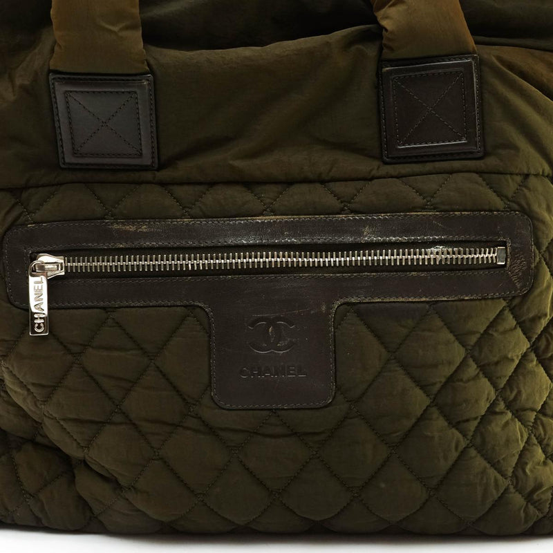 Chanel Coco Cocoon Tote Bag Olive
