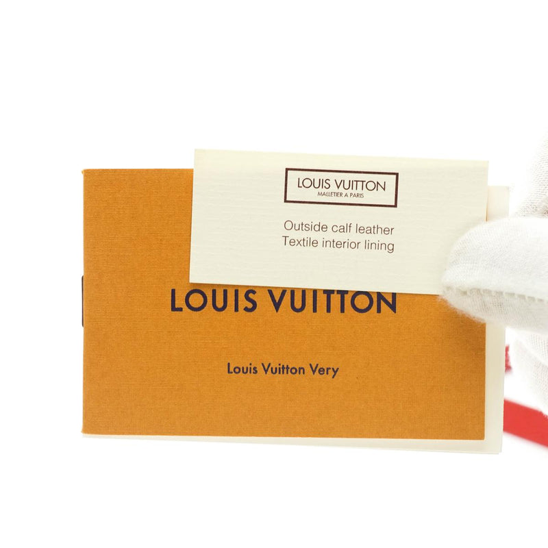 Louis Vuitton Red Leather Hand Bag