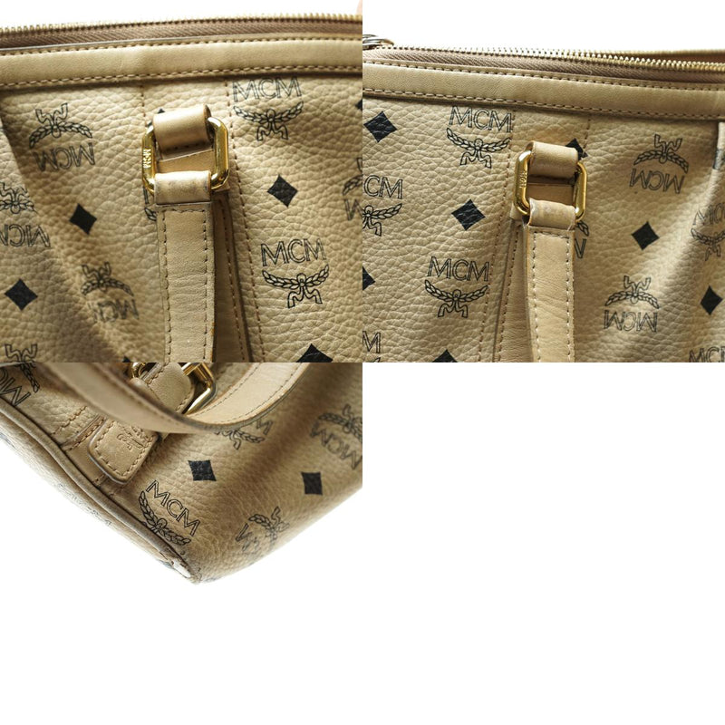 Mcm Visetos Shopper Shoulder Bag