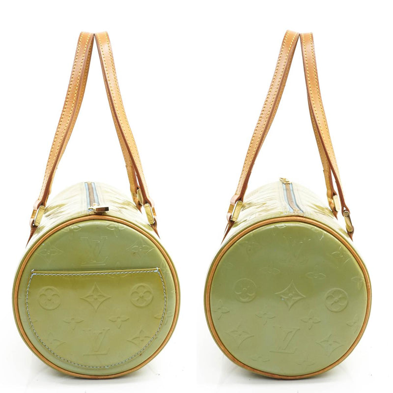 Louis Vuitton, Bags, Auth Lv Yellow Gold Vernis Monogram Bedford Bag