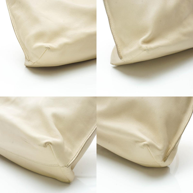 Gucci Shoulder Bag Leather Cream