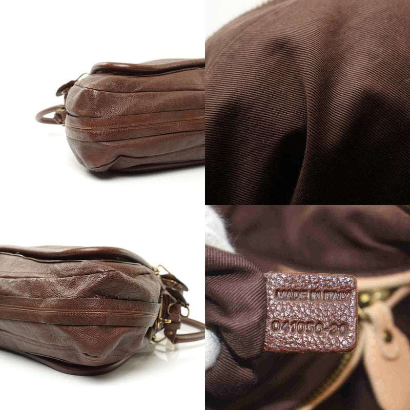 Pre-loved authentic Chloe Hand Bag Leather Brown sale at jebwa
