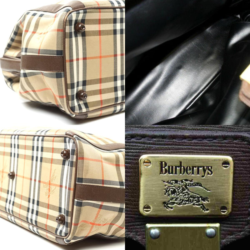 Pre-loved authentic Burberry Nova Check Business Bag sale at jebwa