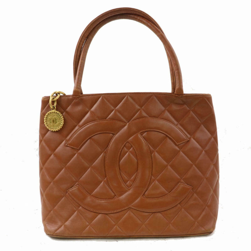 Chanel Medallion Leather Tote