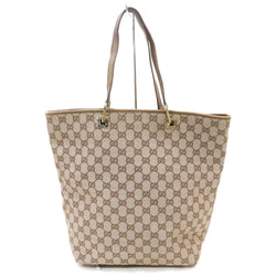 Gucci Gg Tote Bag Canvas Brown