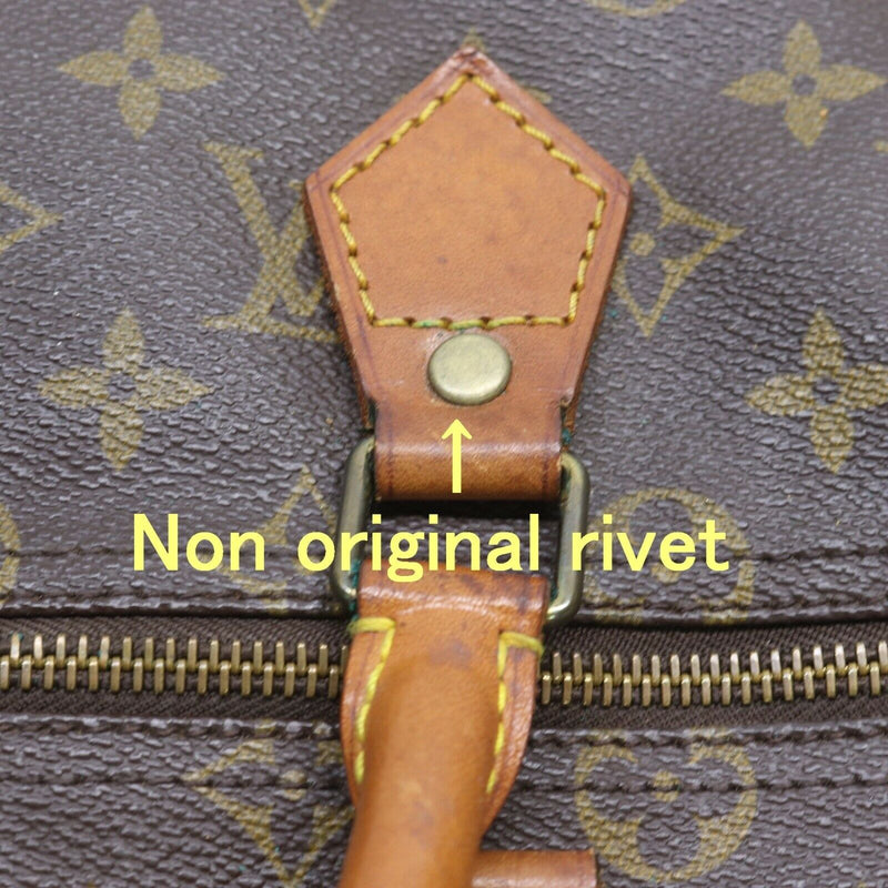 Louis Vuitton Speedy 35 Satchel Bag