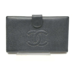 Chanel Long Wallet Black Caviar