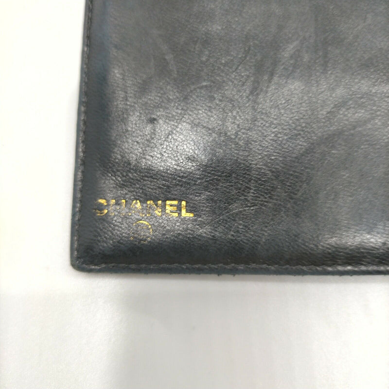 Chanel Long Wallet Black Caviar