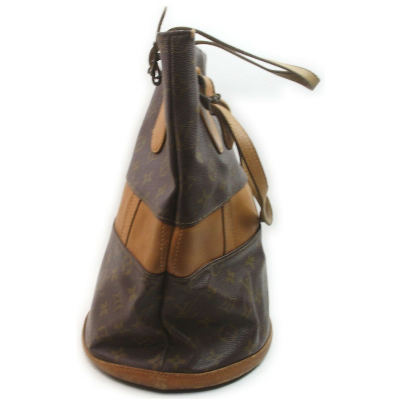 Louis Vuitton Bucket Tote Bag Brown