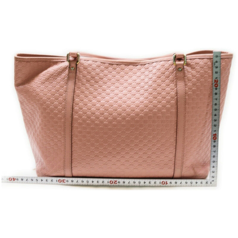 Gucci Micro Gg Sima Tote Bag Pink
