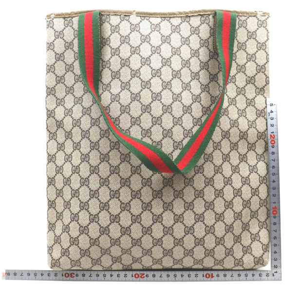 Gucci Gg Sherry Tote Bag Brown