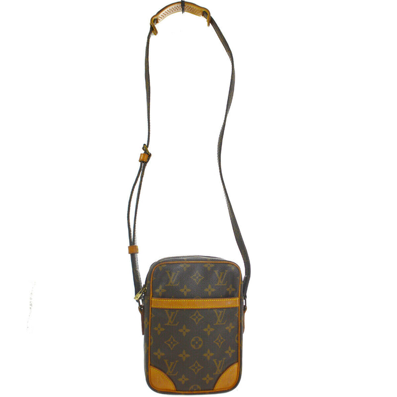 Danube leather crossbody bag Louis Vuitton Brown in Leather - 32284168