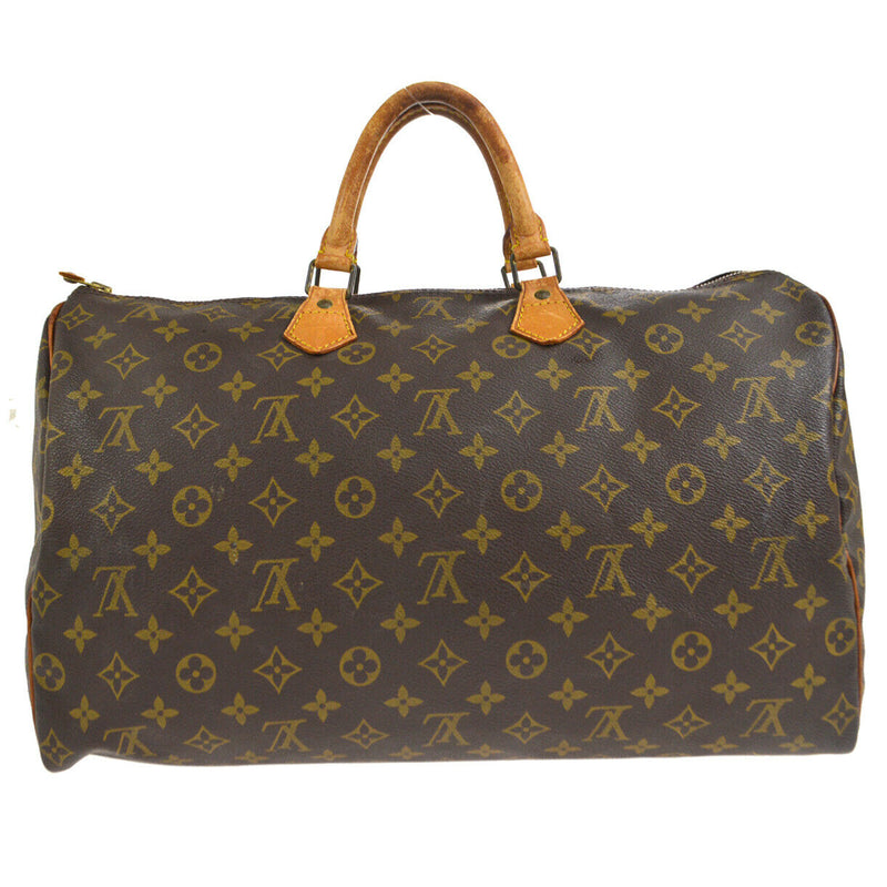 Louis Vuitton Speedy 40 Satchel Bag