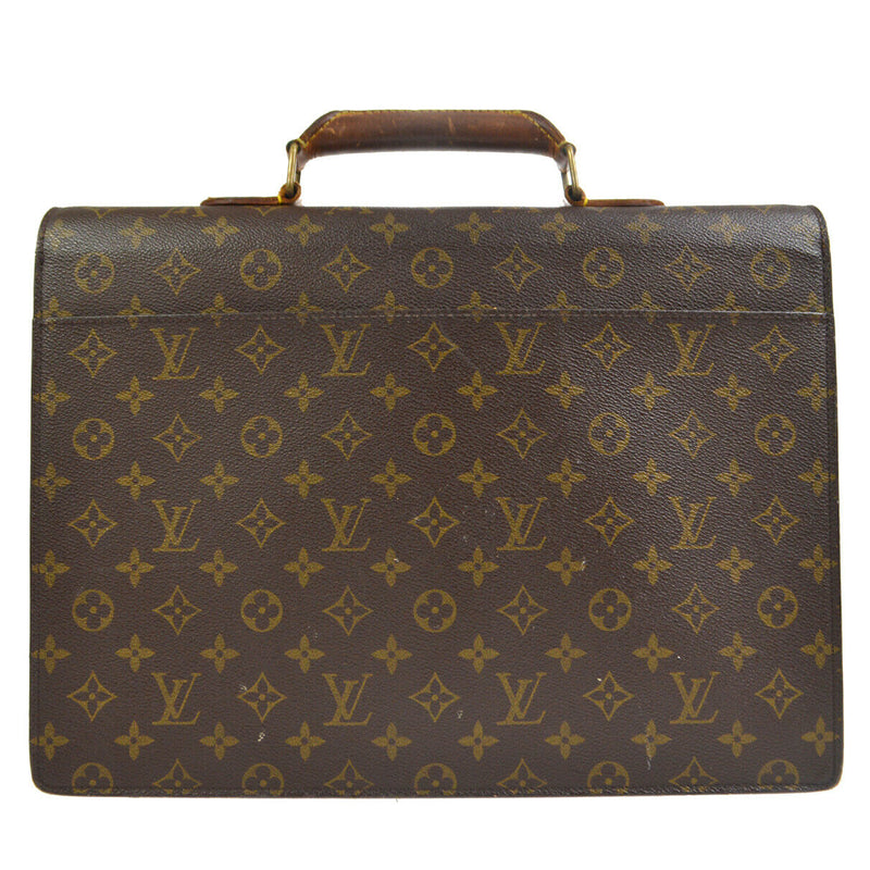 Authentic Louis Vuitton Monogram Business Bag Porte Documents M53338  Briefcase