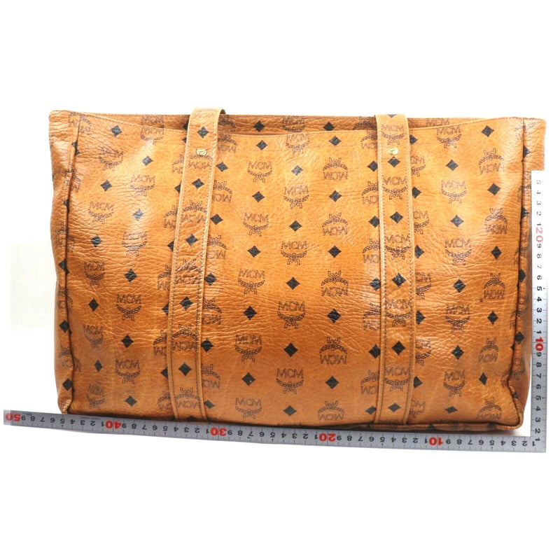 Mcm Tote Bag Pvc Brown