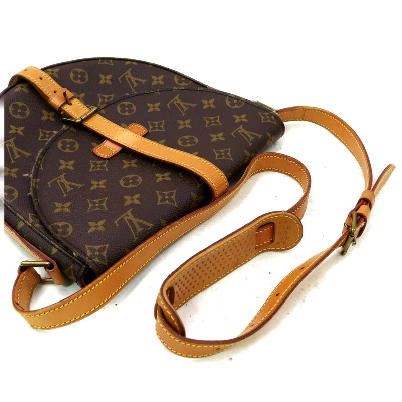 Louis Vuitton, Bags, Louis Vuitton Chantilly Gm Shoulder Bag Monogram  Leather Canvas Crossbody