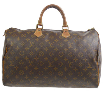Louis Vuitton Speedy 40 Satchel Bag