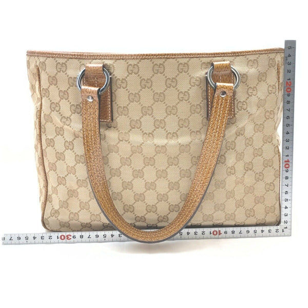 Gucci Gg Tote Bag Light Brown
