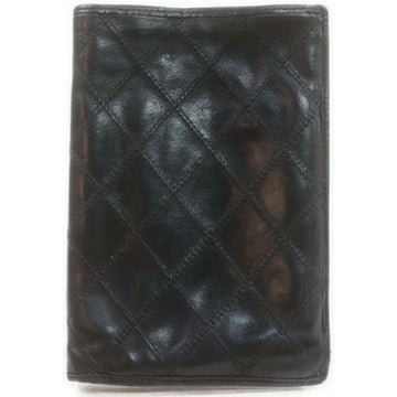 Chanel Wallet Black Lamb Skin