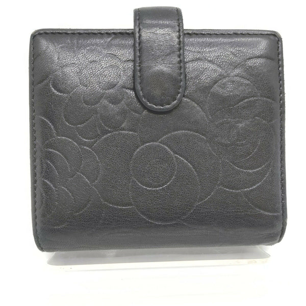 Chanel Wallet Black Leather