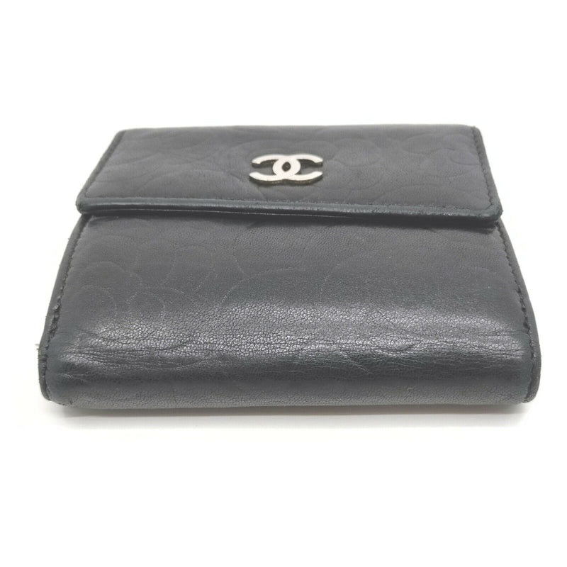 Chanel Wallet Black Leather