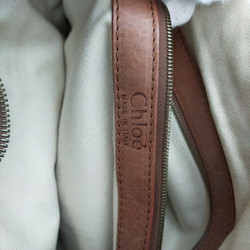 Chloe Silverado Tote Bag Leather